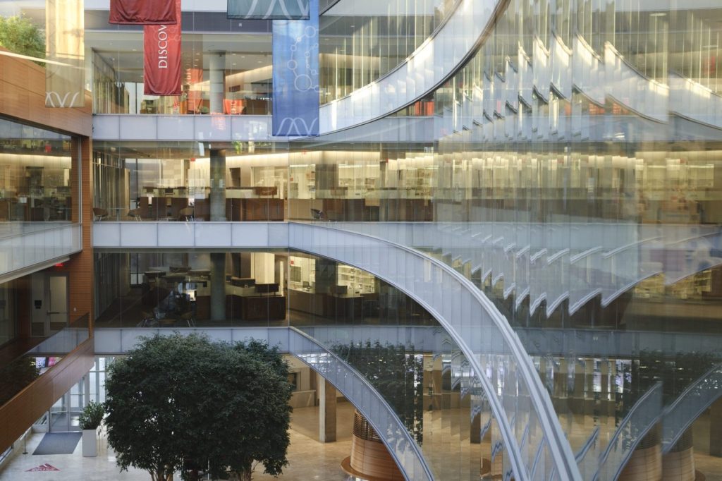 View of the WID atrium